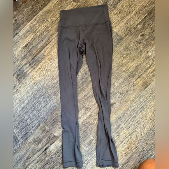 Lululemon Gray HR align 25 leggings #21 - Picture 1 of 6